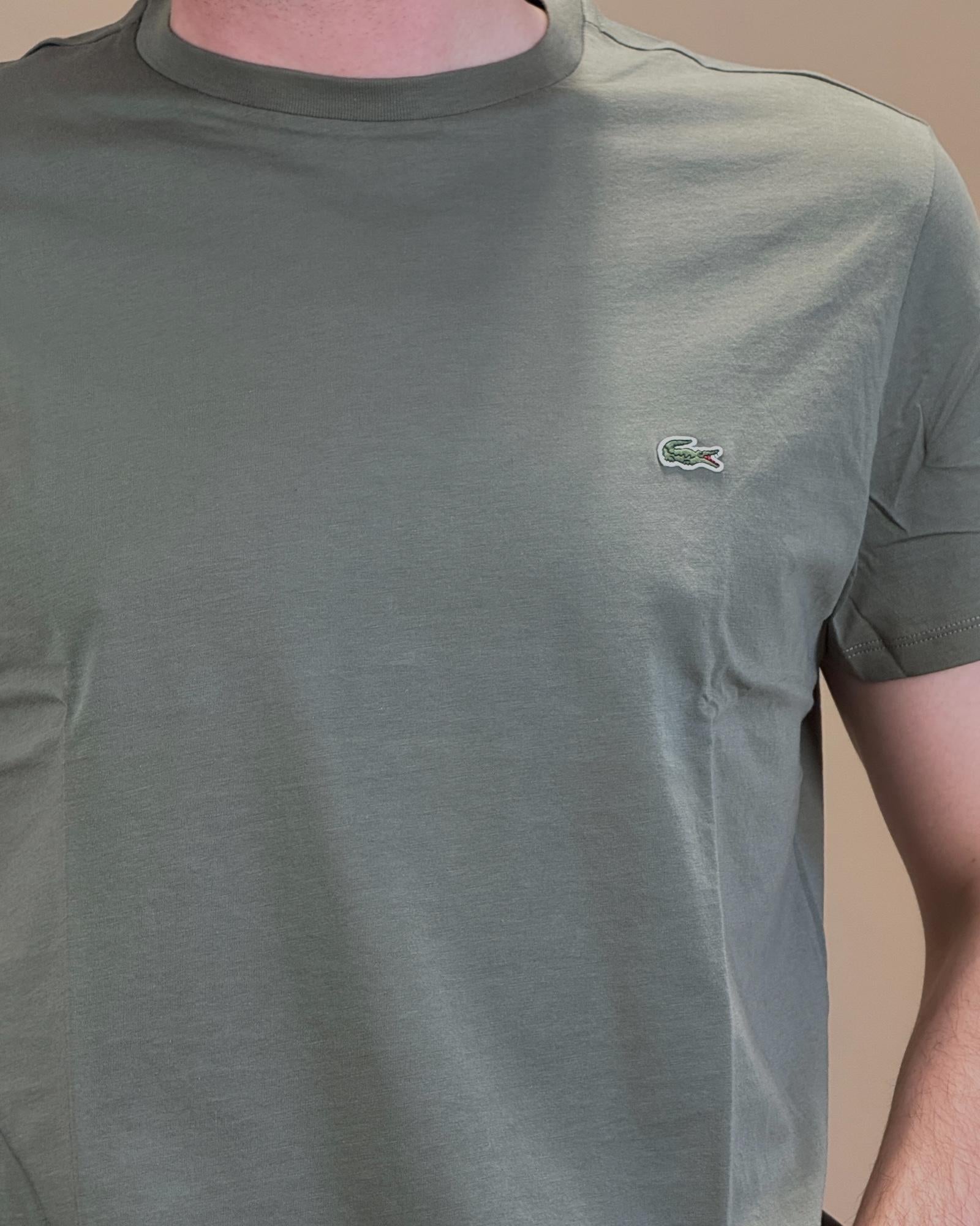 T-shirt in Cotone TH6709 BMY Lacoste 