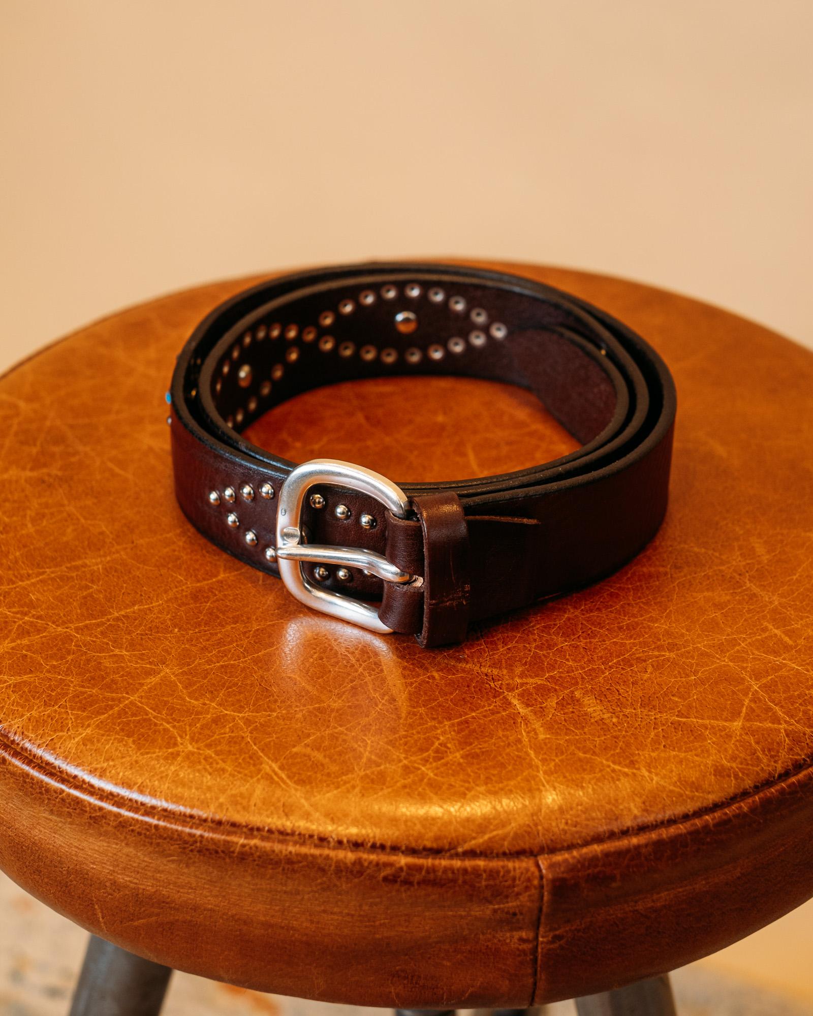 Cintura in Pelle Moro 804/35 MO Alberto Luti 