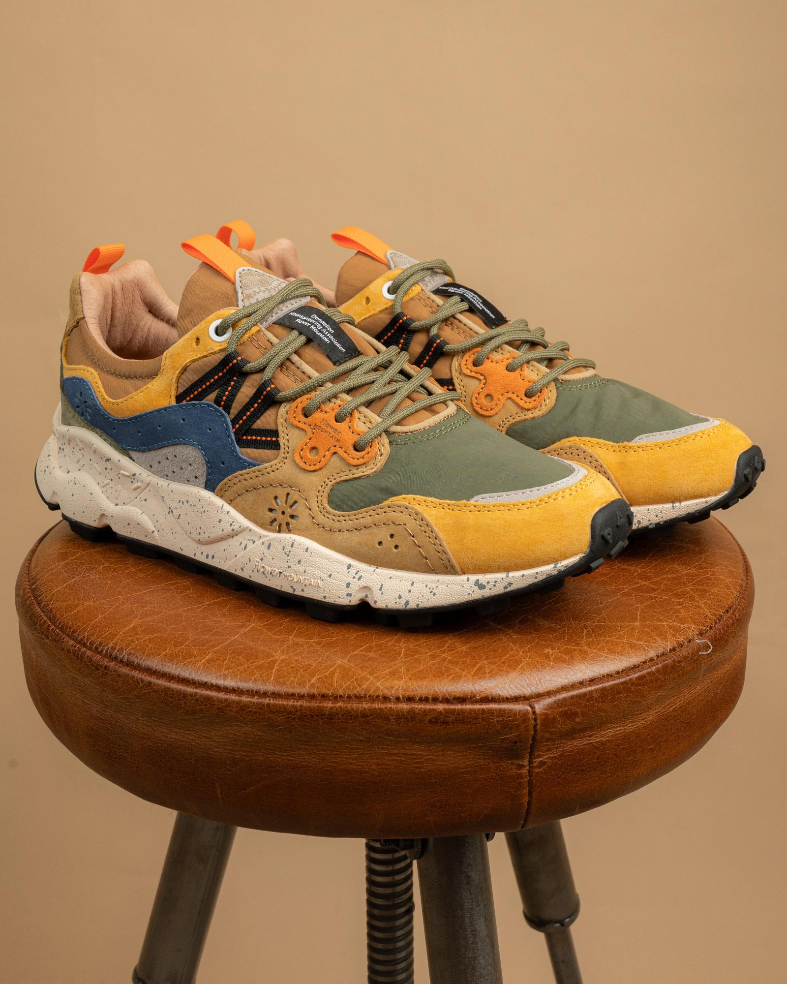 Sneakers Yamano 3 Giallo-Verde 001201781801 1G50 Flower Mountain 