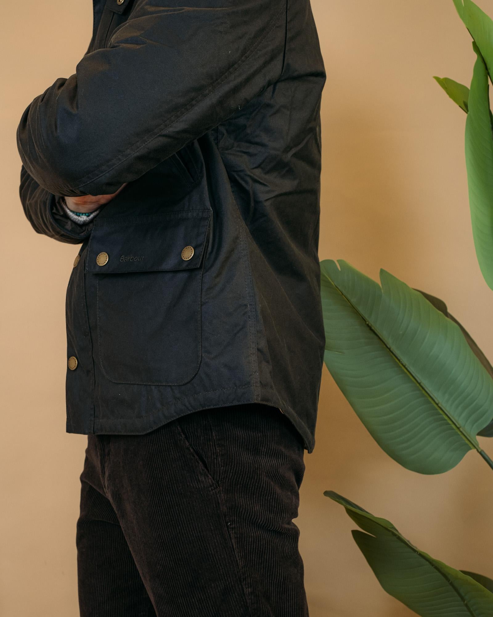 Reelin Wax Jacket MWX1106 SG51 Barbour 