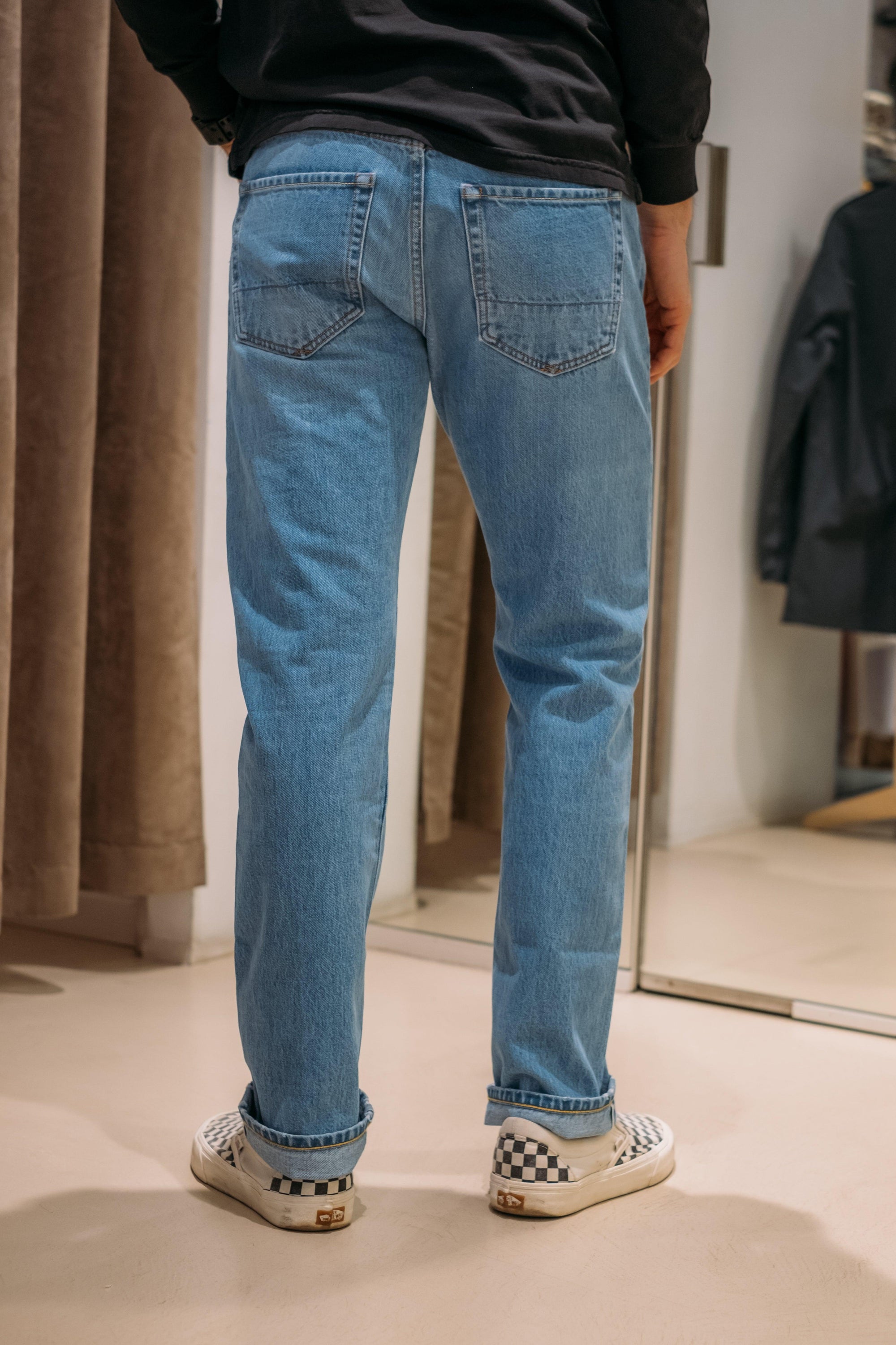 Jeans Davide DAV051D023L5BLUE BLUE Tela Genova
