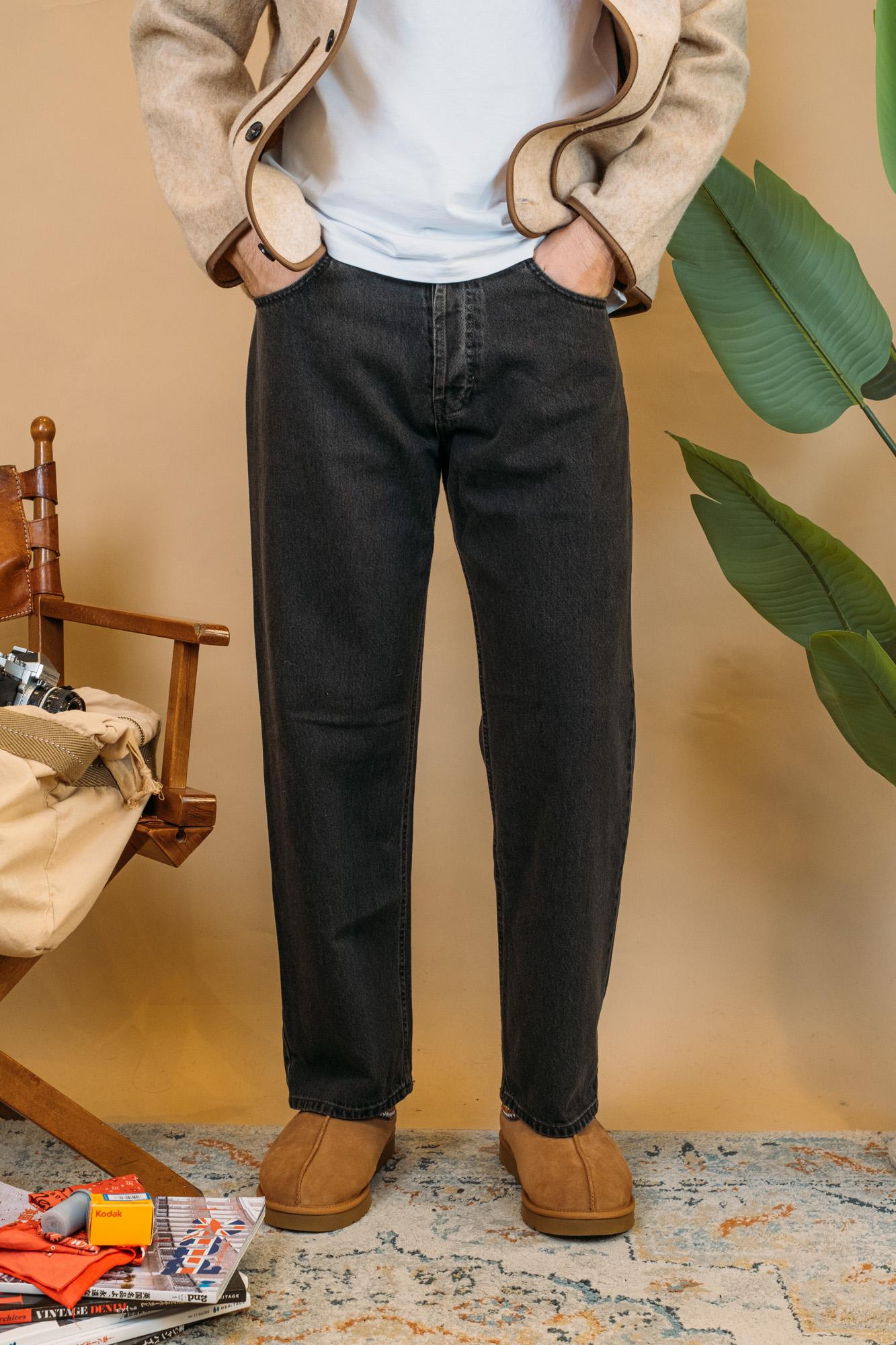 Jeans Original Vintage ORIGINAL VINTAGE VINTAGE BLACK Wooden 