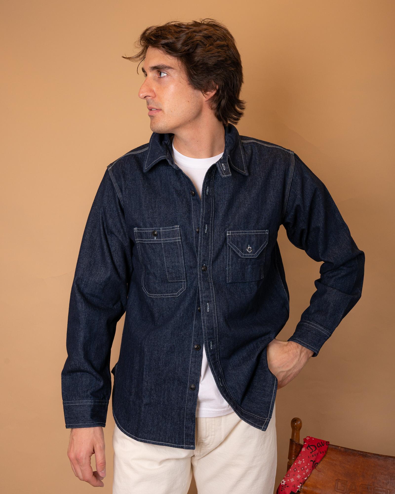 Workshirt Denim Blu DW UNICA Bennet Works 