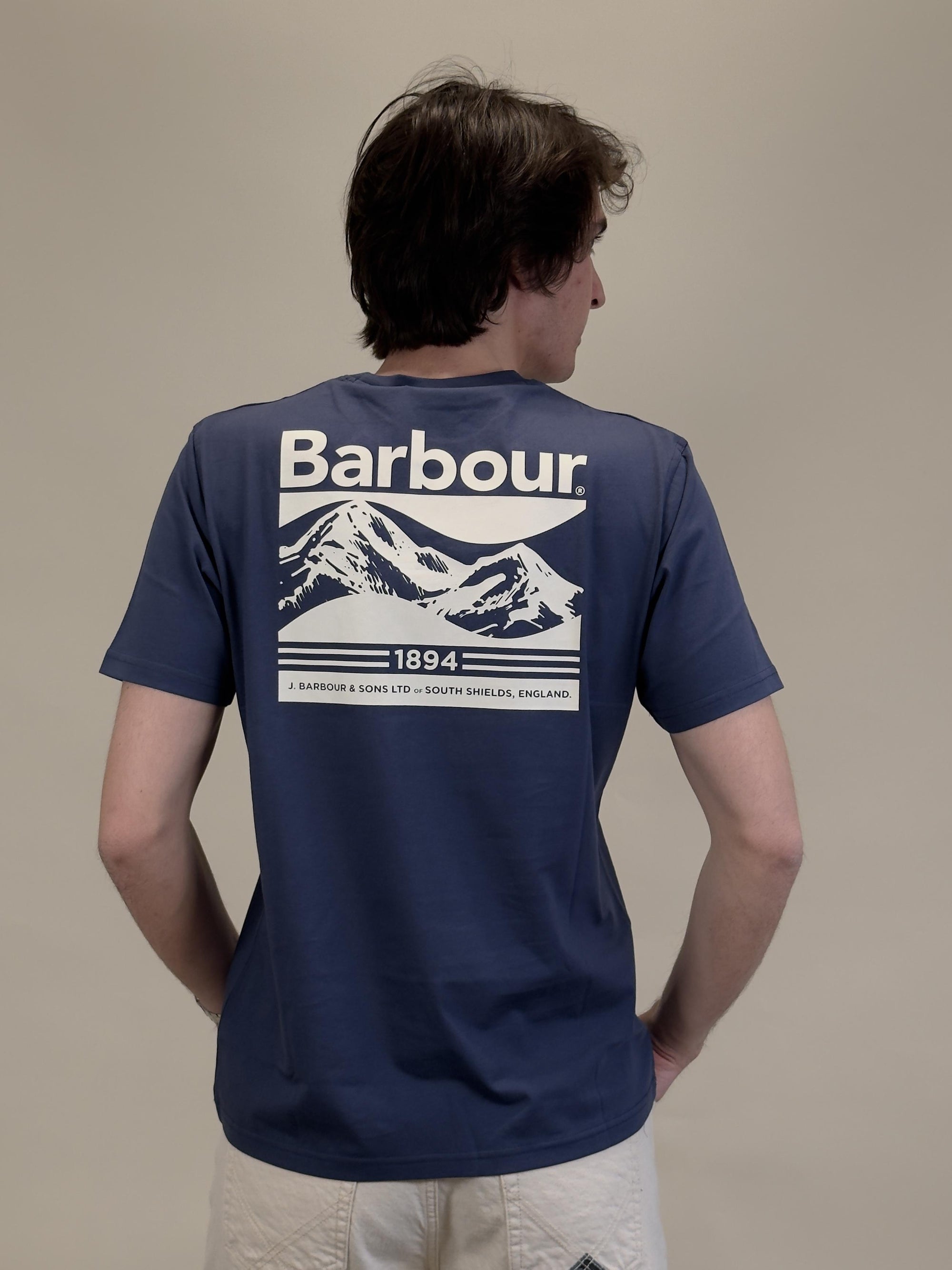 Camber Graphic T-shirt MTS1395 BU74 Barbour 