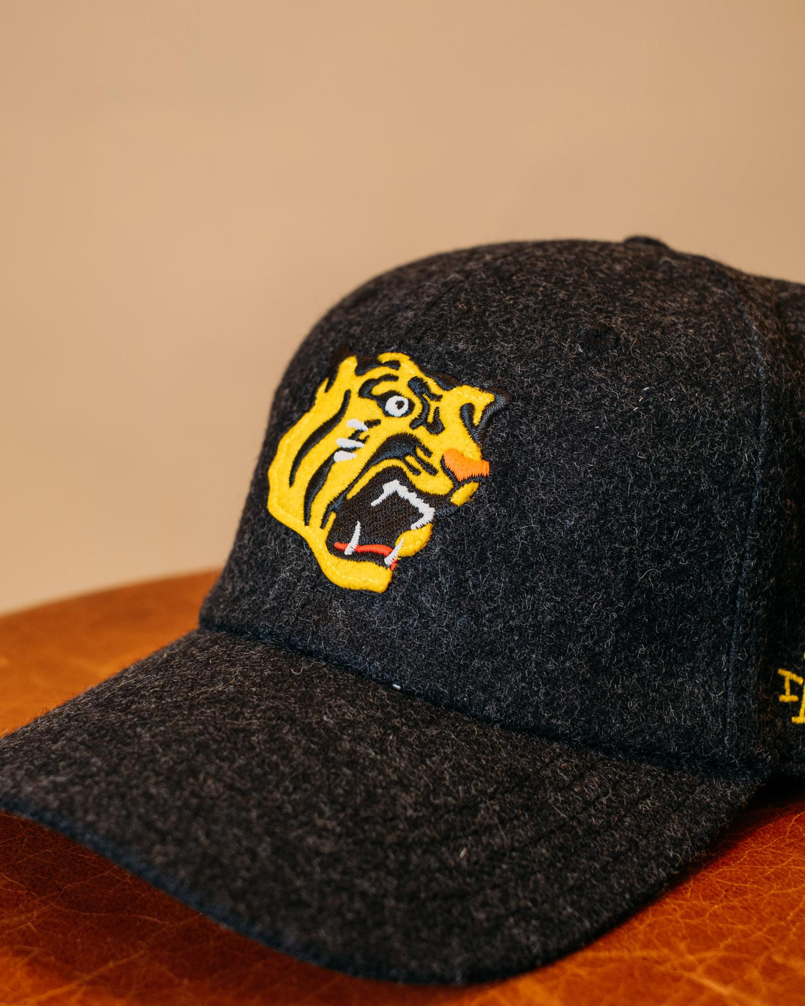 Hanshin Tiger's Cap SMU670A-HTI BLK American Needle 