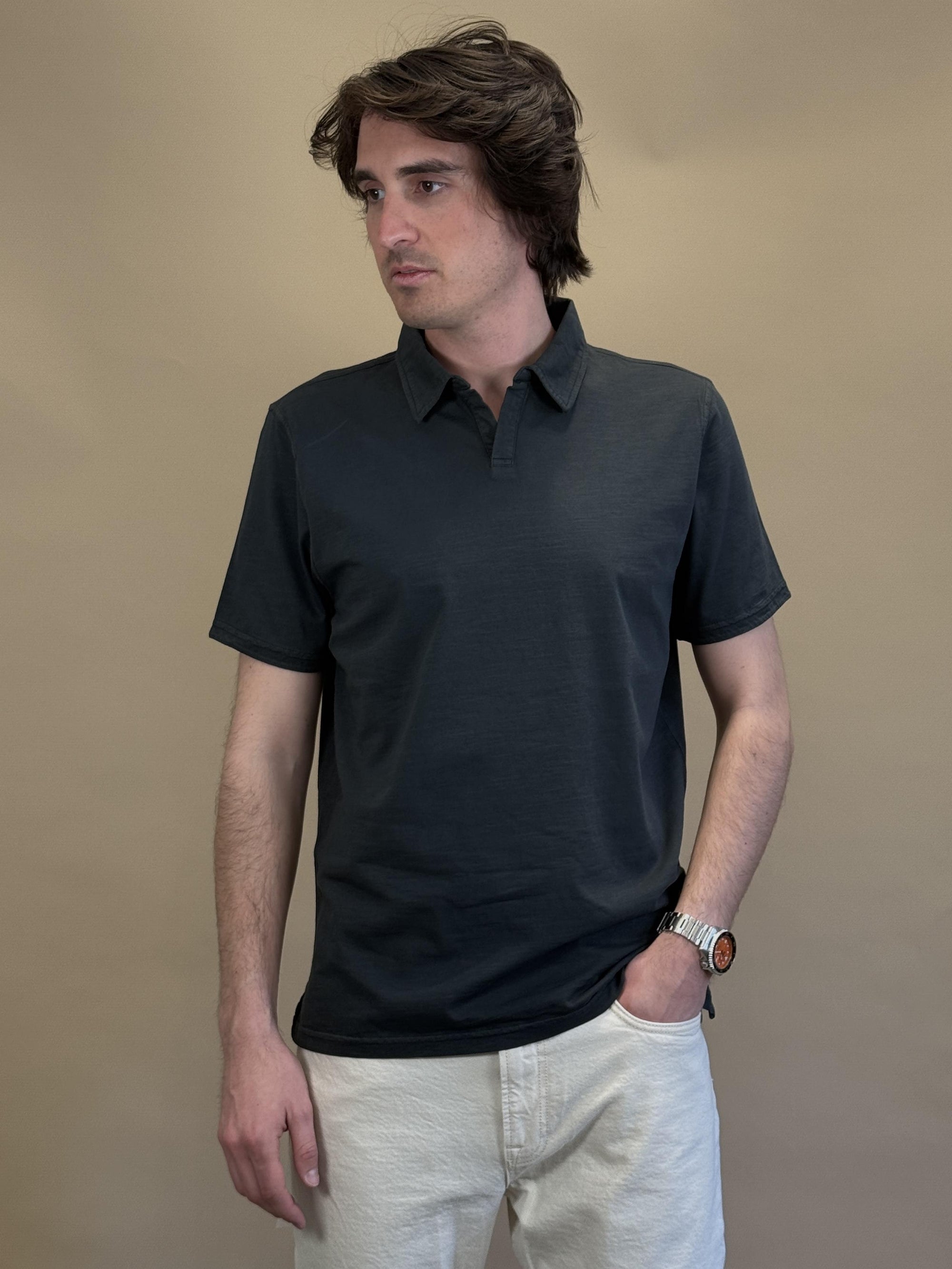 Polo in Cotone Fiammato BLKM2006 FB Bl'ker