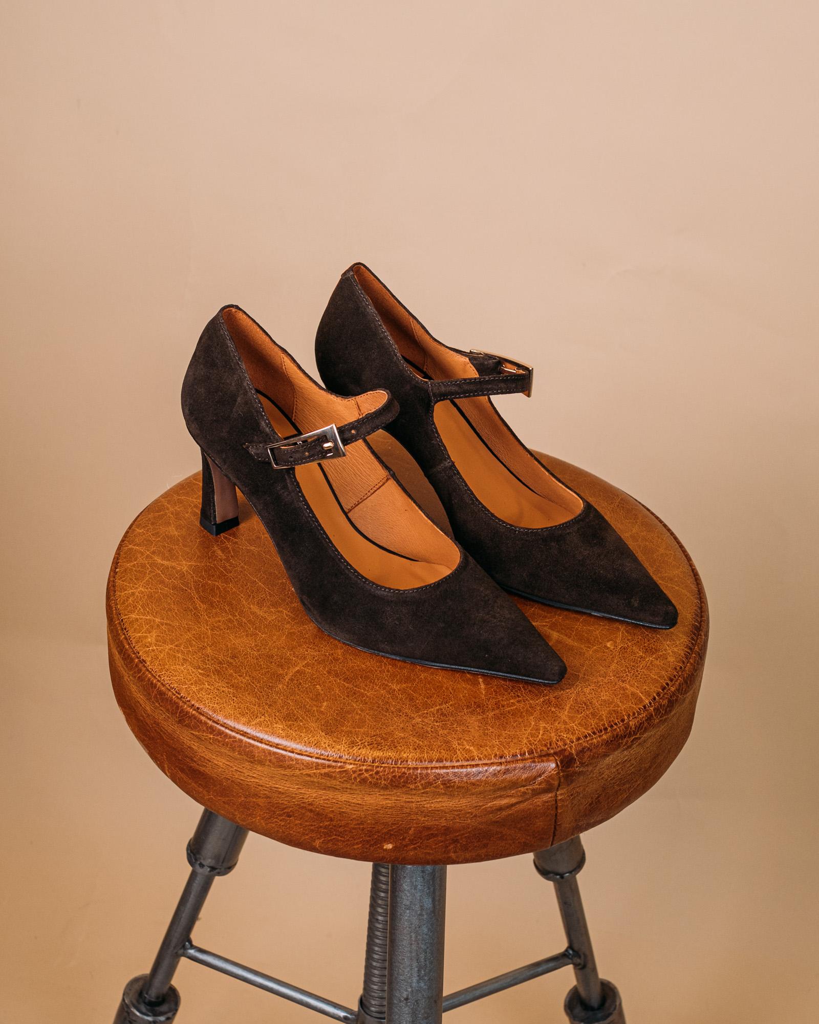 Décolleté Melie Dark Brown 25553458B BR Angel Alarcon 