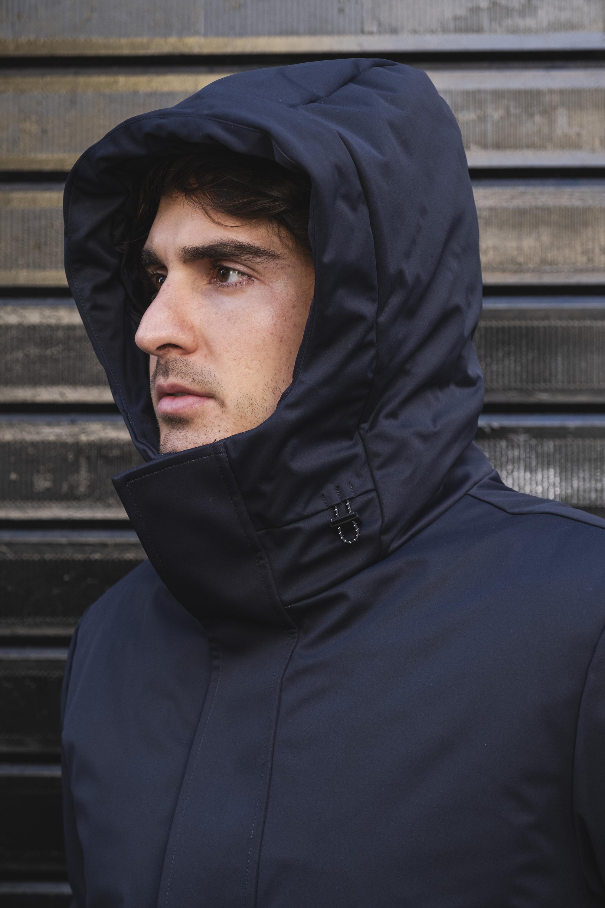 Parka Airoya AIROYAPM862N790 BLUE NAVY People of Shibuya