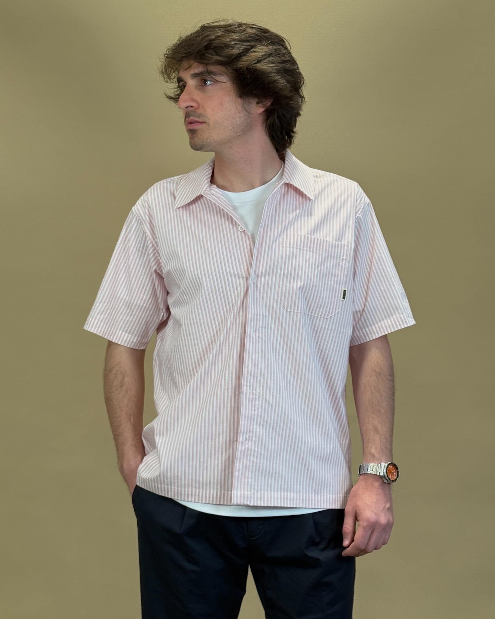 Wbbanks Stripe Shirt 2516-725 381 Woodbird 