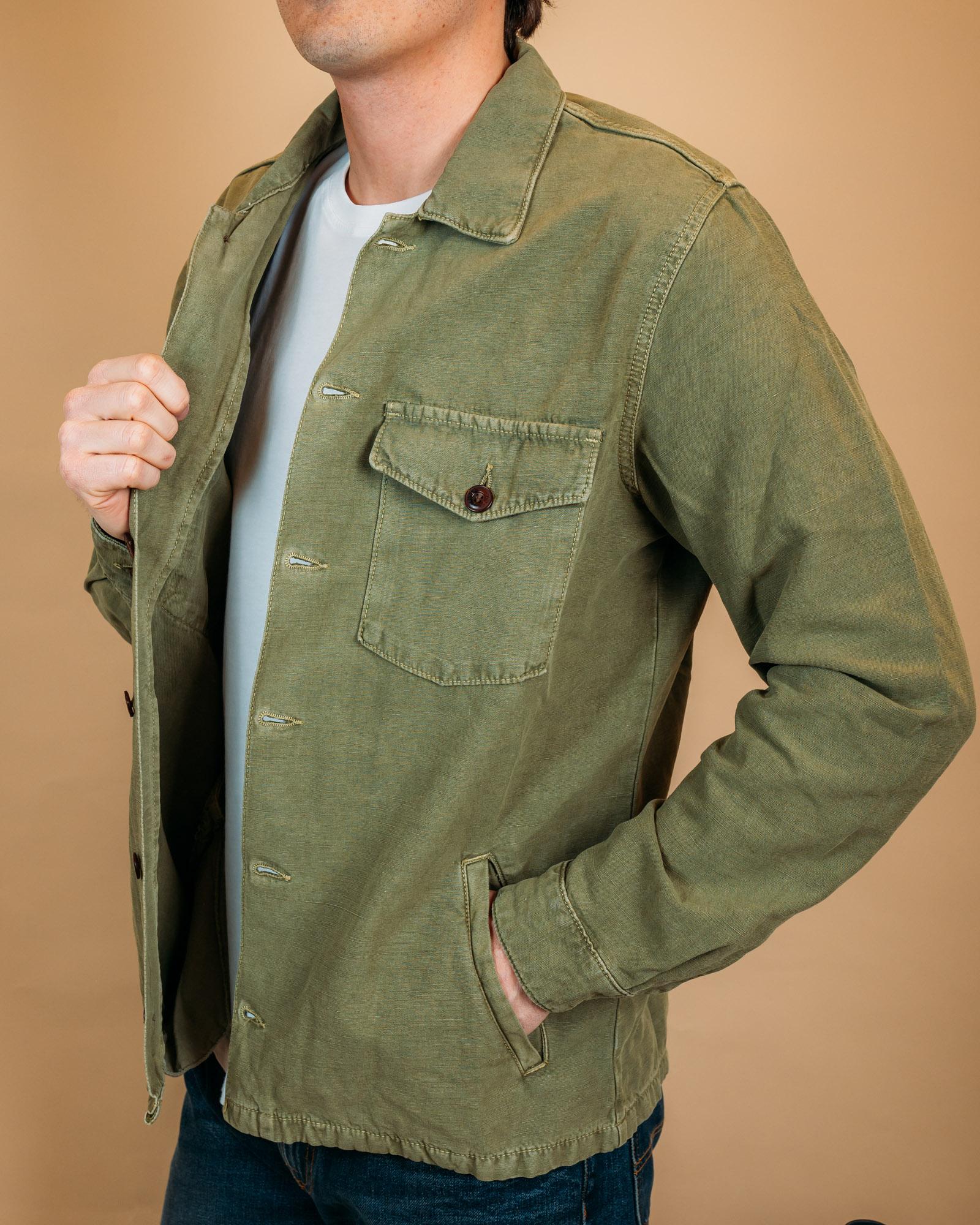 Overshirt Acadia Military ACADIALINO MI Bl'ker 