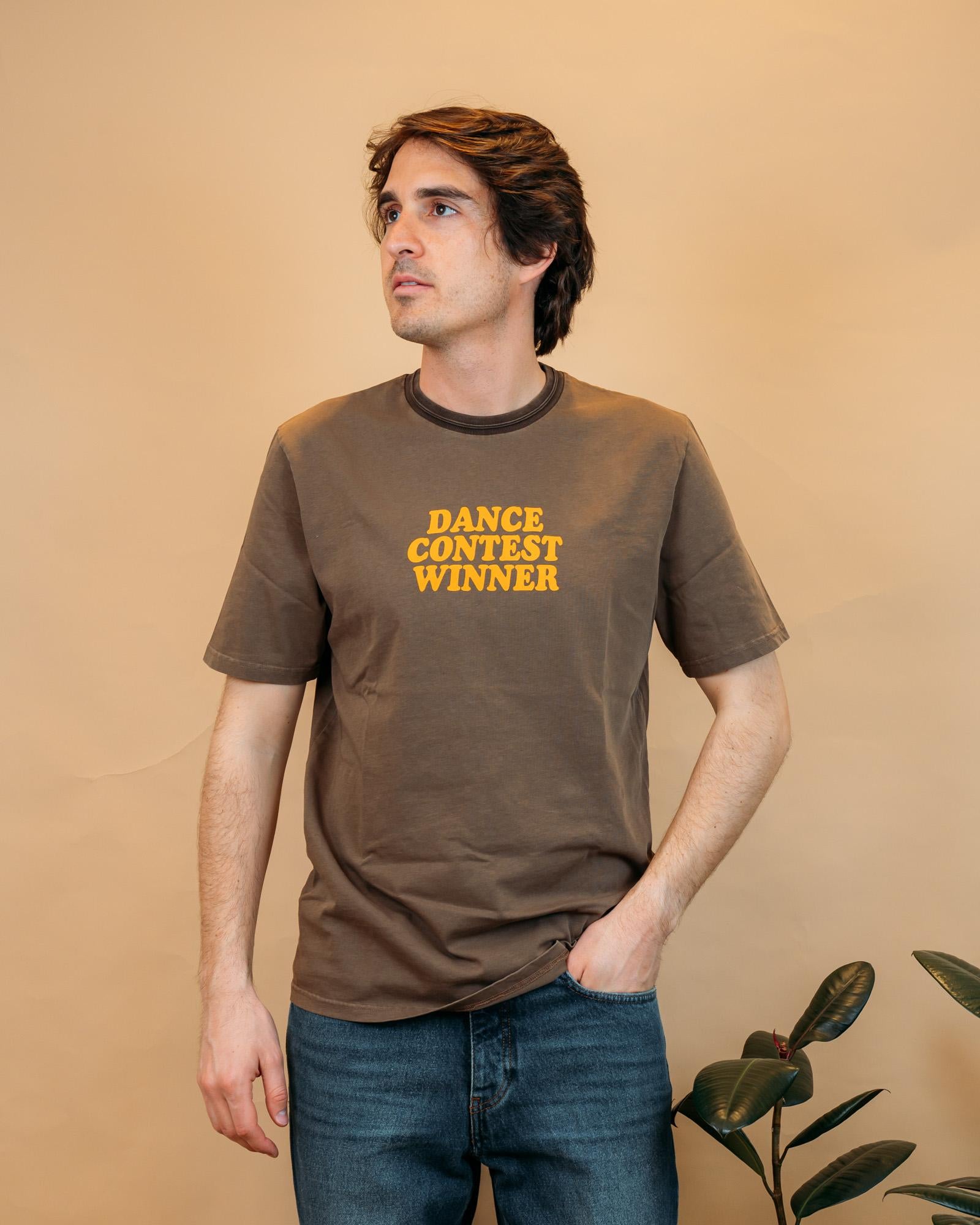 T-shirt Embossed Fango EMBOSSED FA Wooden 