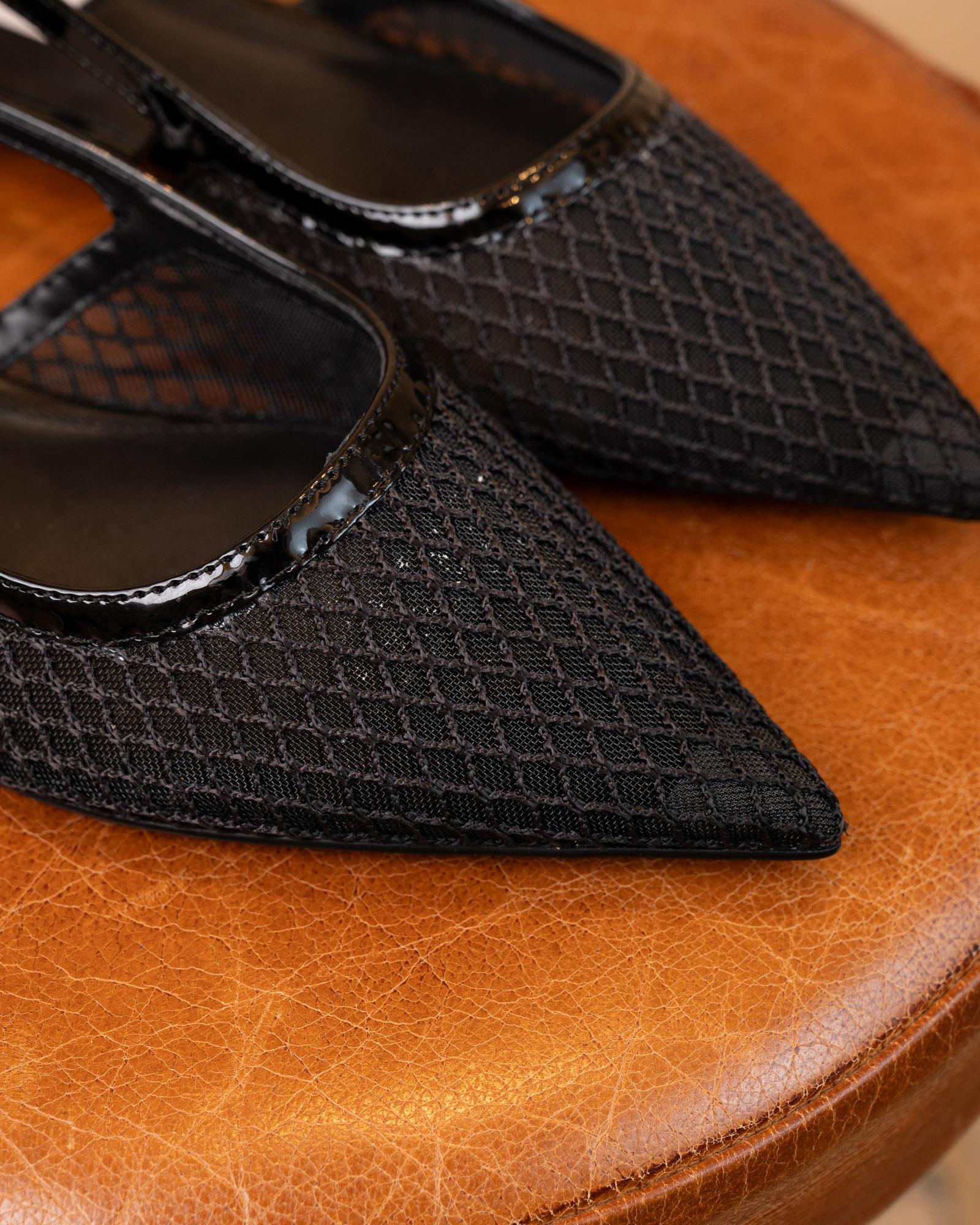 Ballerina Slingshot Black SMSSLINGSHOT M_00E Steve Madden 