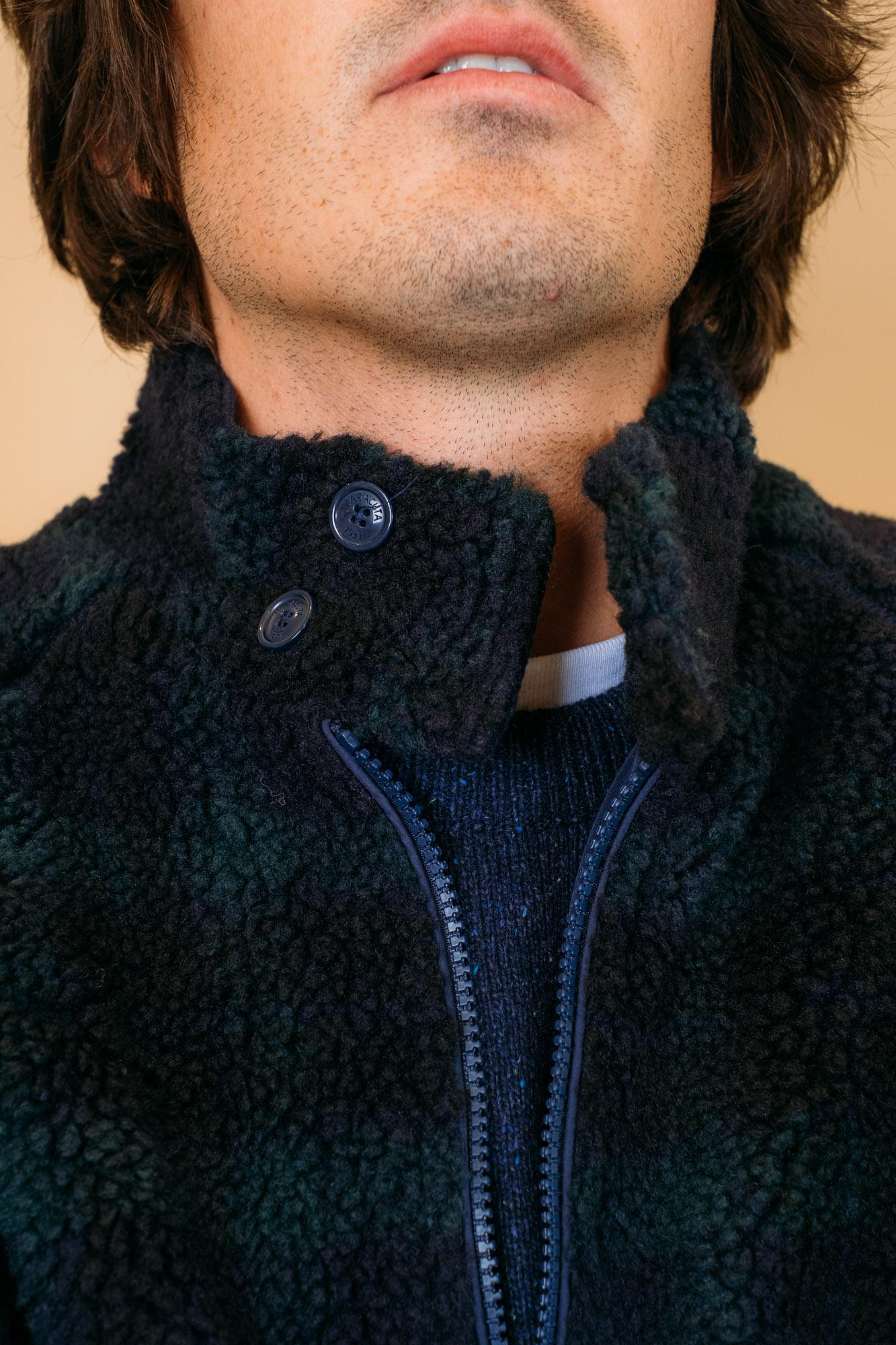 Curly Fleece G9 BRFEL0034UT27331423 BLACKWATCH Baracuta 