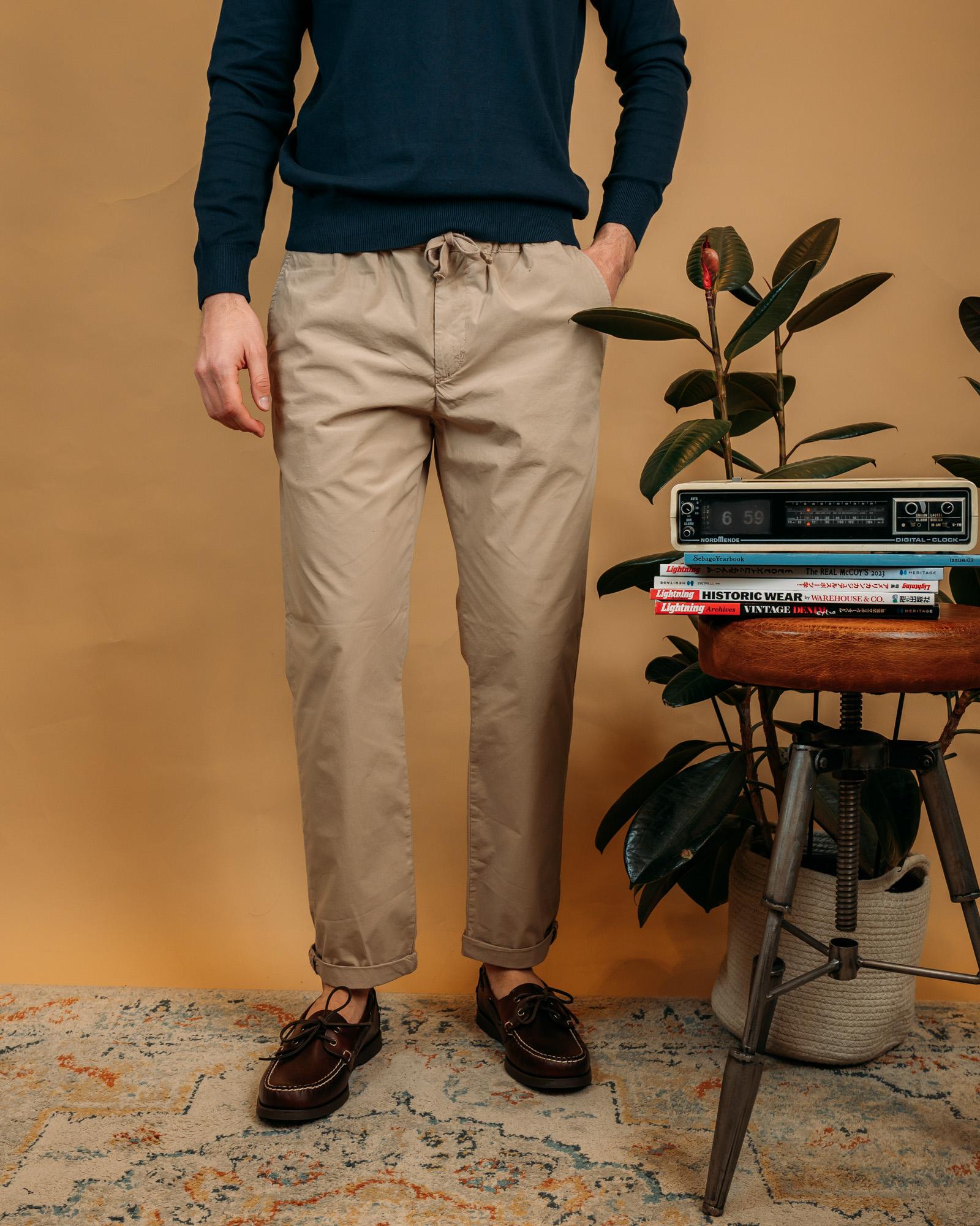 Pantaloni Lewis Khaki T56027 081 Clark 