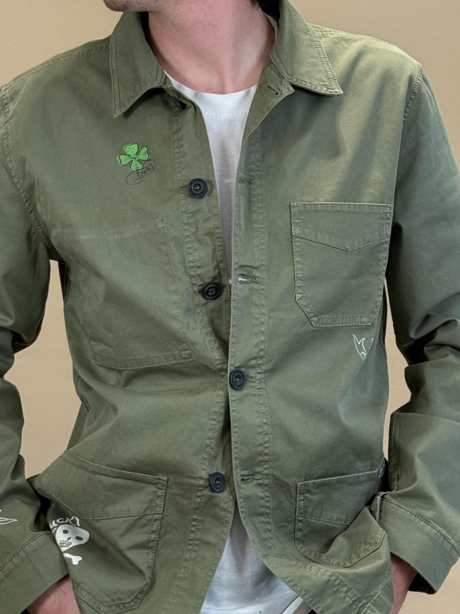 Overshirt Marshall con Stampe MARSHALL/S_T095 036 Clark 