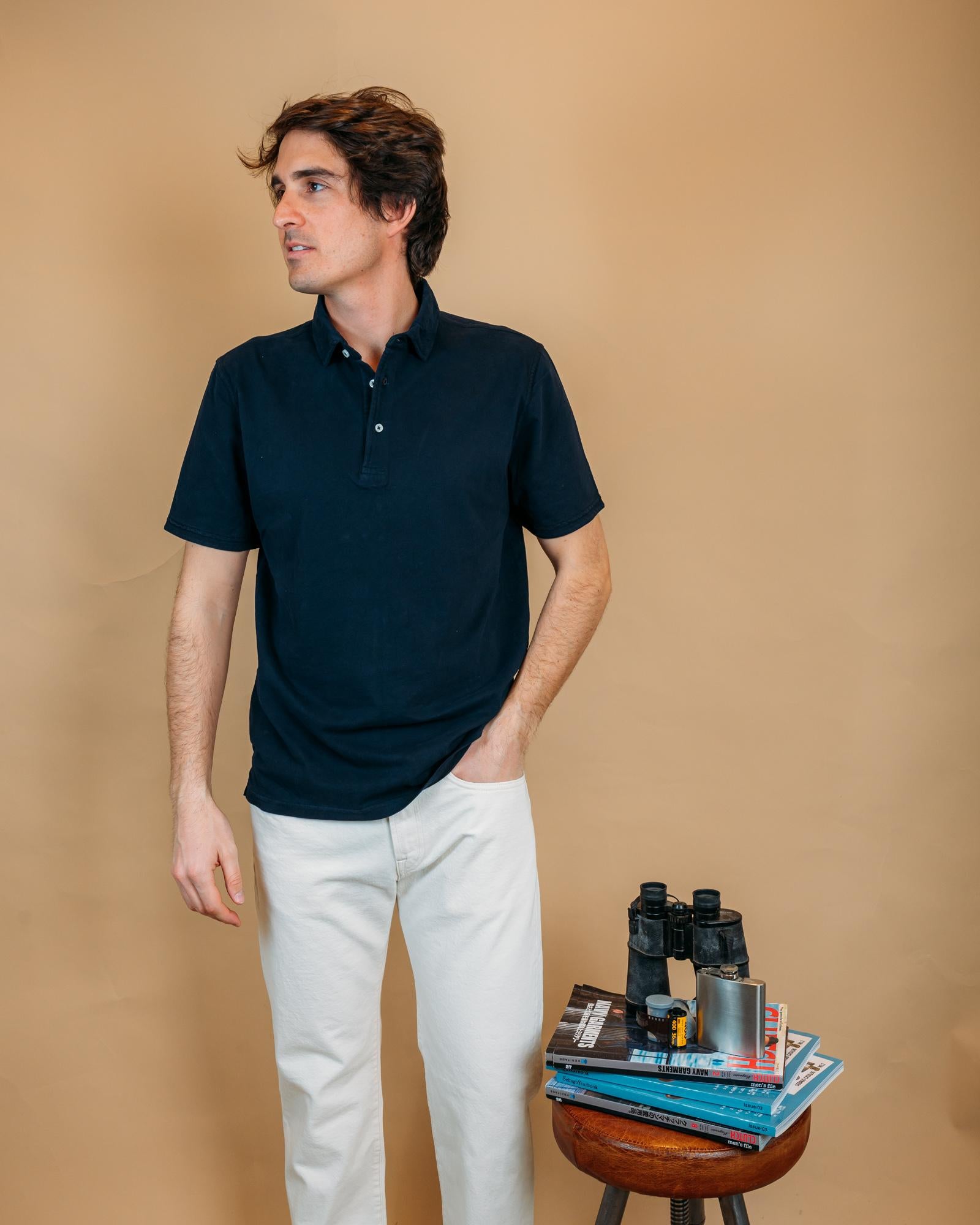 Polo Carbon Navy BLKM7011-11 NA Bl'ker 