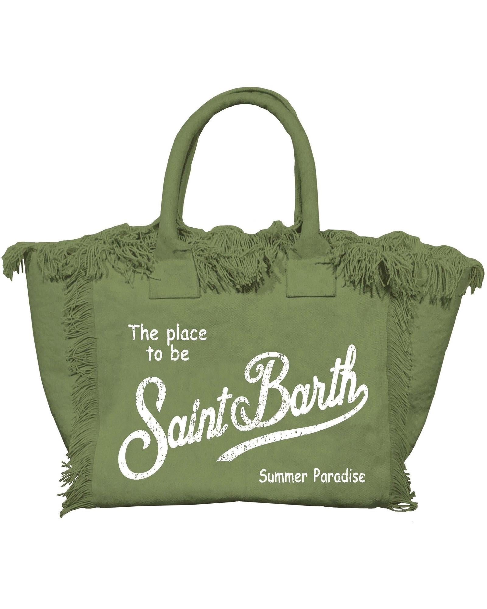 Borsa Vanity Green Military VANI001 00099L MC2 Saint barth 