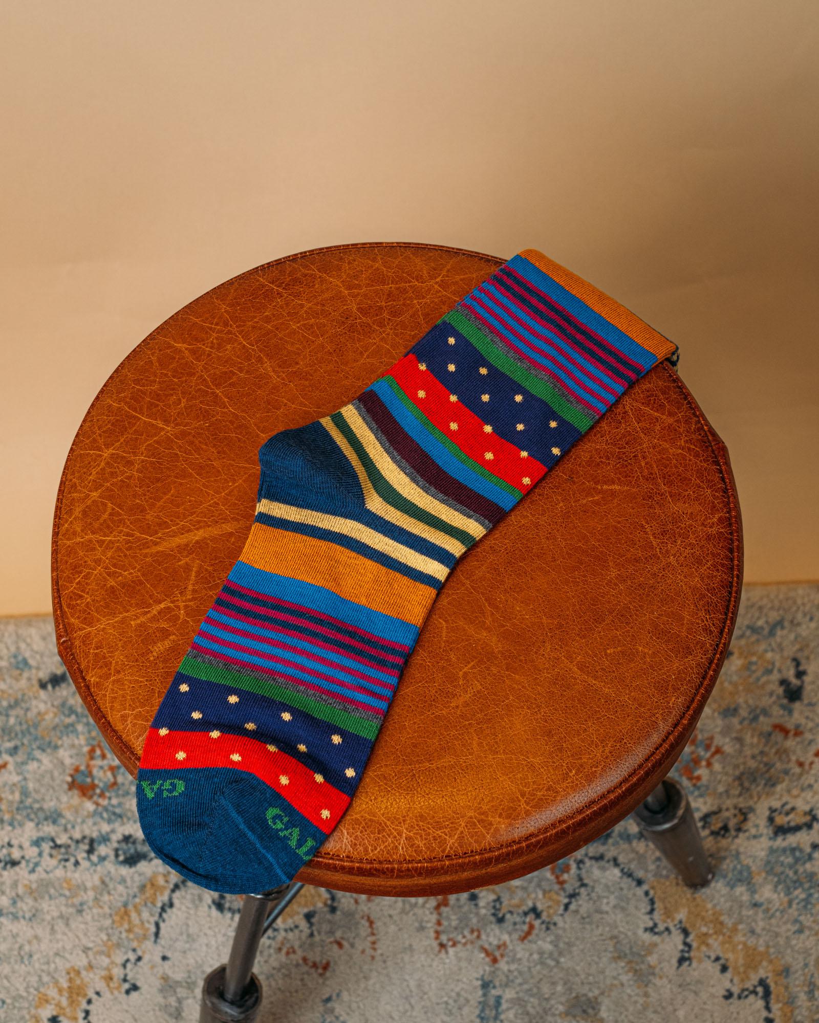 Calze Righe e Pois Mix AP512393 32682 Gallo 