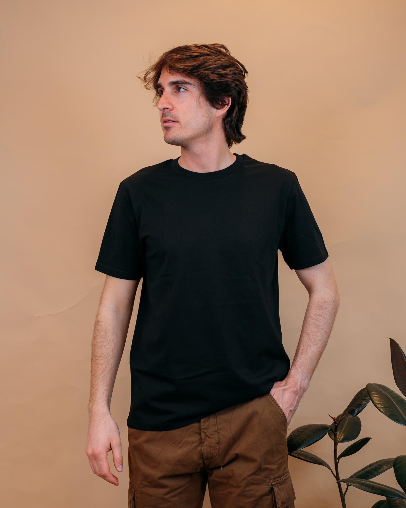 T-shirt Travis Tee Black STTU169 C0002 Gaffi 
