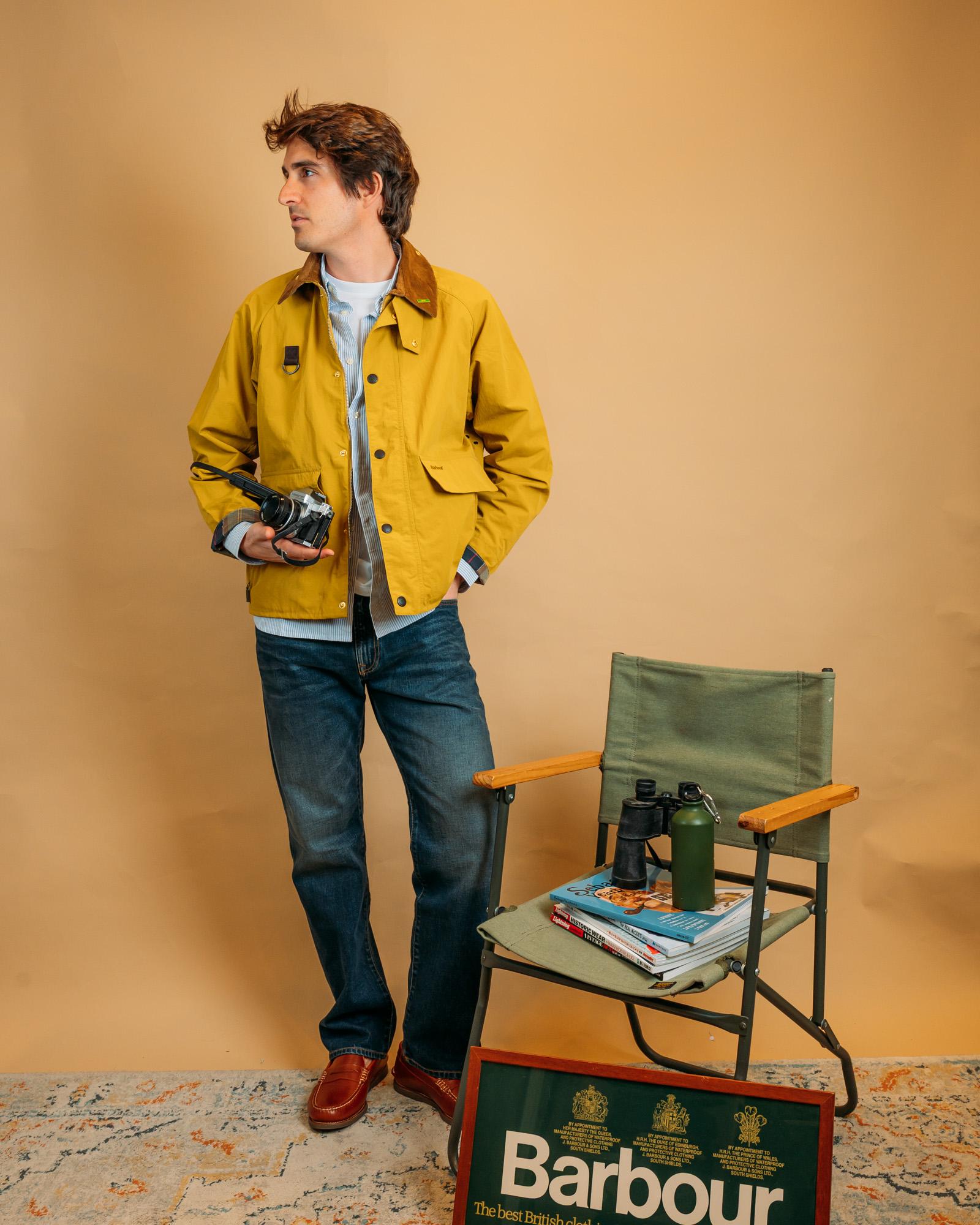 Giacca Spey Icons Amber Green MCA1093 GN21 Barbour 