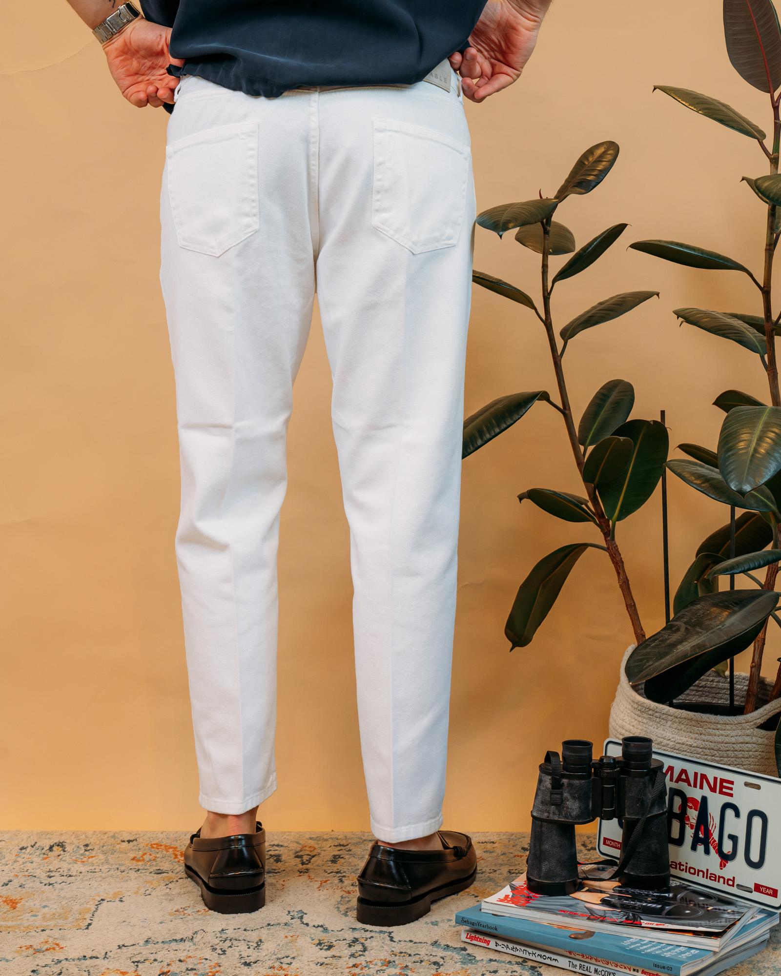Jeans Leonardo Bianco Ottico LEONARDO BI Be Able 